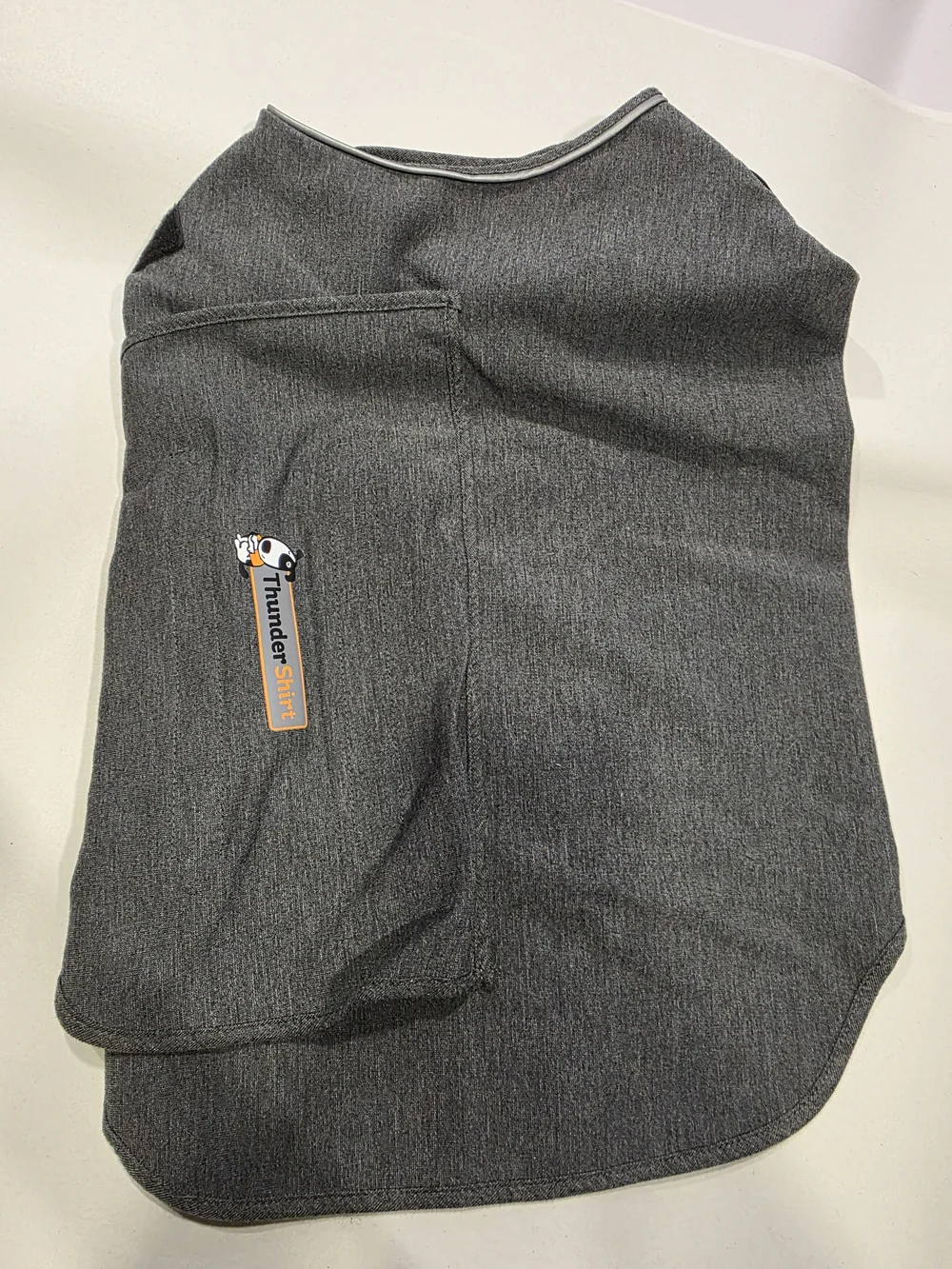 ThunderShirt Solid Gray Anxiety Relief Dog Wrap - Large